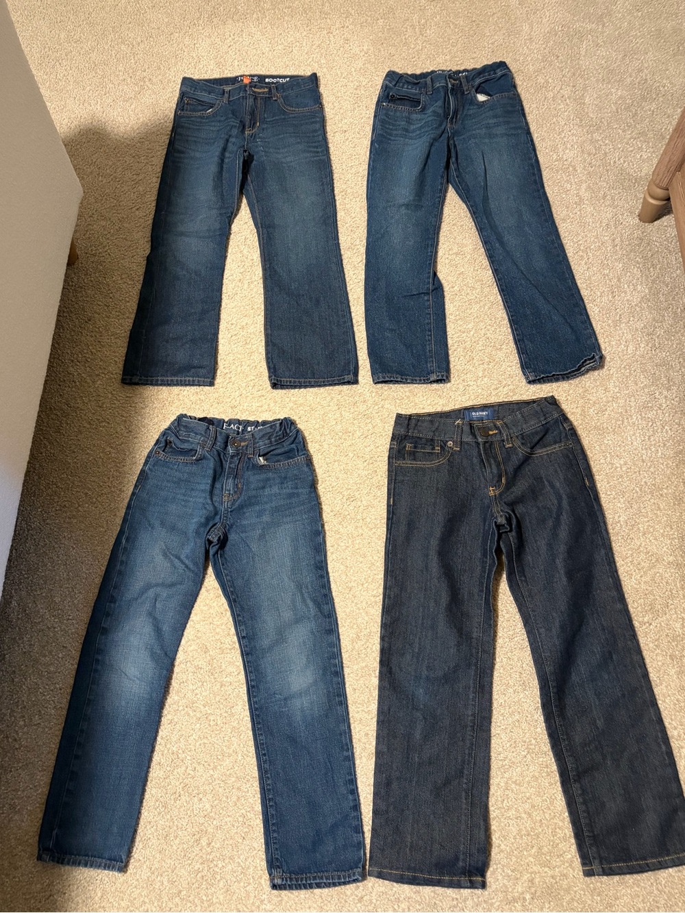 Bundle of Size 8 Boys Jeans